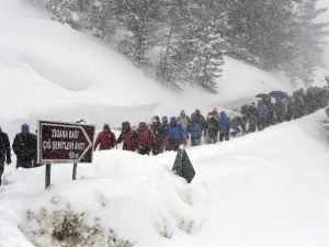 Zigana Çığ Şehitleri İçin Anma Töreni Düzenlendi
