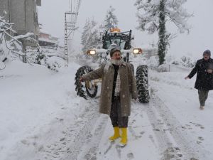 Trabzon’da Kar Yağışı