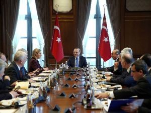 Ab Temsilcileri Cumhurbaşkanlığı Külliyesi’nde