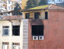 Hırsızlar Yangın Çıkarttı