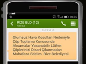 Rize Belediyesi Uyardı. Ama Dinletemedi...