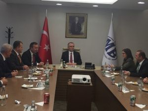 Çorumlu İşadamlarından Bakan Ağbal Ve Tüfenkçi’ye Ziyaret