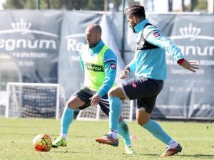 Osmanlıspor Çift Antrenman Yaptı