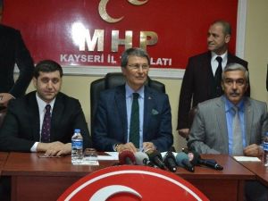 Mhp Kayseri Milletvekili Yusuf Halaçoğlu: