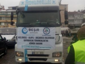 Alaplı’dan Bayırbucak Türkmenlerine Kömür Yardımı