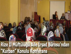 Müftülükten Kurban Konulu Konferans
