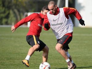 Galatasaray, Gaziantepspor Maçı Hazırlıklarını Sürdürdü