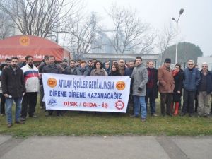 İşçilerin Eylemine Vekil Desteği
