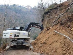 Trabzon’da Heyelanlar