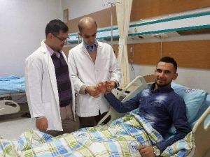 Kopan Parmağa Başarılı Operasyon