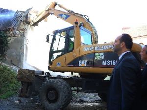 Ünye’de Muhtar Evlerinin İkincisi Yapılıyor