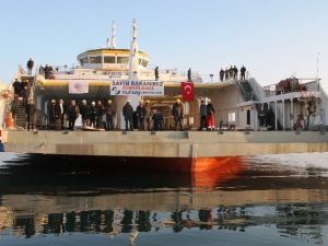 Bakanlar, Türkiye’nin En Büyük Feribotunu İnceledi