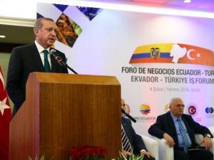 Cumhurbaşkanı Erdoğan İş Forumunda Konuştu