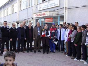 Hastanedeki Tatbikat Gerçeğini Aratmadı