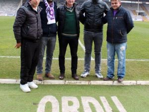 Orduspor’un Maç Primi Taraftardan