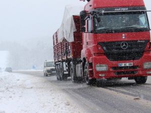 Zonguldak’ta Kar Yağışı Etkili Oldu