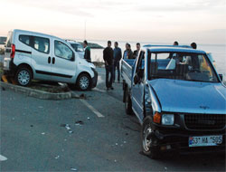 Rize'de Trafik Kazası 4 Yaralı