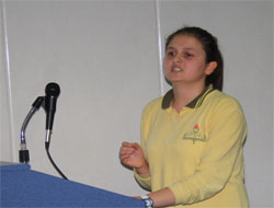 Büşra Güngör Rize'nin İl Öğrenci Meclisi Başkanı