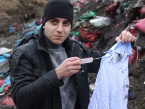 Türkmenler İçin Toplanan Yardımlar Çöpten Çıktı VİDEO İZLE