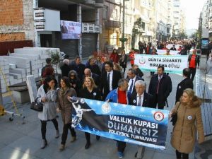 Samsun’da “Sigarayı Bırakma” Yürüyüşü