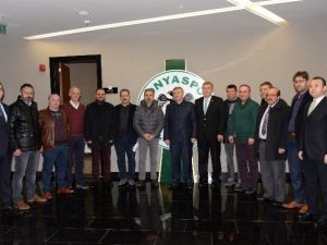Başkan Akyürek, Torku Konyaspor Yönetim Binasını Ziyaret Etti