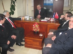 Uzun'dan Belediye'ye ziyaret