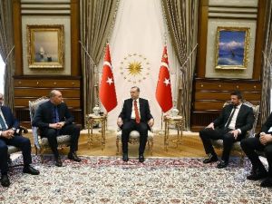 Cumhurbaşkanı Erdoğan 12 Dev Adam’ı Kabul Etti