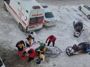 Uludağ’da 112 Acilin Yoğun Mesaisi