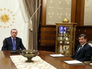 Başbakan Davutoğlu Cumhurbaşkanlığı Külliyesi’nde
