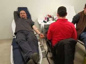 67 Fabrika Çalışanından Kızılay’a Kan Bağışı