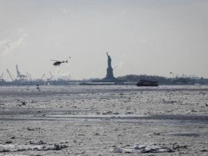 New York Soğuktan Dondu