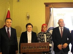 Çevre Ve Şehircilik Bakanı Fatma Güldemet Sarı, Erzurum’da