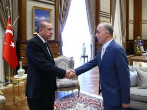 Cumhurbaşkanı Erdoğan, Türk-iş Genel Başkanı Atalay’ı Kabul Etti