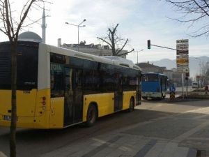 Düzce’de Gazlı Otobüs Seferde
