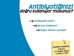 Marmaralı Öğrencilerden Halka, ’Antibiyotik’ Bilgilendirmesi