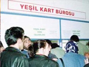 İş bulanın yeşil kartı askıya alınacak