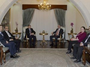 Akıncı, İha Heyetini Kabul Etti