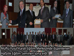 Hafızlık Eğitimi Sona Erdi