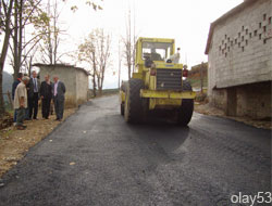 Asfalt Çalışmalarına İnceleme