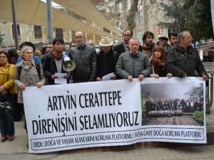 Ordu’da Cerattepe Eylemi