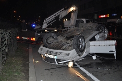 Rize'de Otomobiller Çarpıştı