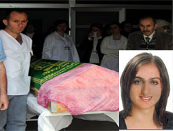 Rizeli Hemşireye Hazin Tören