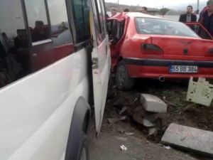 Samsun’da Trafik Kazası: 7 Yaralı