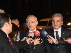Chp Genel Başkanı Kılıçdaroğlu, Yaralıları Ziyaret Etti