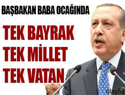 Erdoğan: Tek Bayrak, Tek Millet