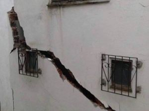 Ordu’da Heyelan İki Eve Zarar Verdi