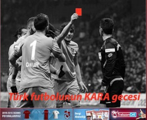Trabzonspor Salih Dursun fotoğrafını resmi sitesine karartarak koydu
