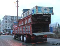 Rize'de İlginç Bir Görüntü