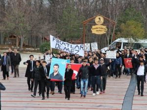Ülkücüler Omü’de Fırat Çakıroğlu’nu Andı