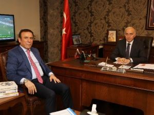 Başkan Genç, Ekonomi Çalıştayı İçin Davet Turlarını Sürdürüyor
